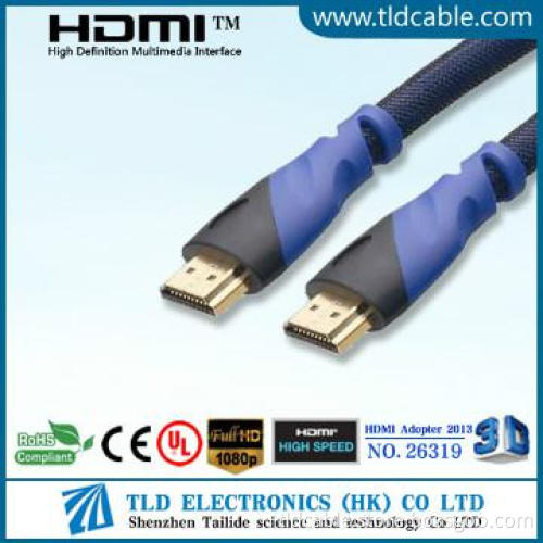 High Definition Cable HDMI 1.4 with Ethernet for 3D